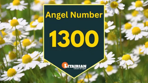 Ängel nummer 1300 Betydelse och betydelse