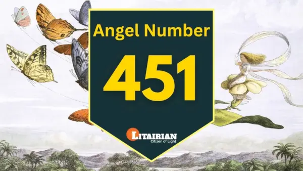 Significado e importância do anjo número 451