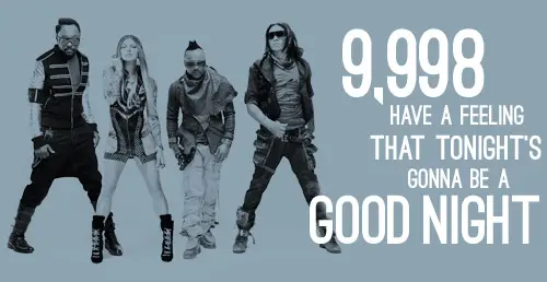 Statistiche Black Eyed Peas 3