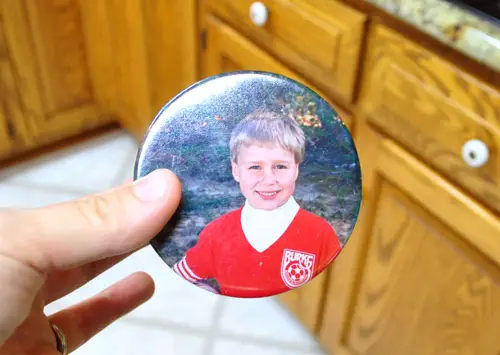 Junk John Soccer Button