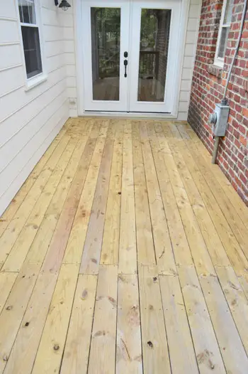 Powerwash 7 Deck après