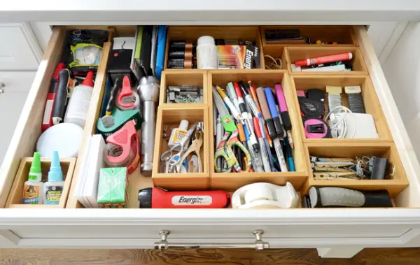 armoire-de-cuisine-organisation-tiroir-déchets