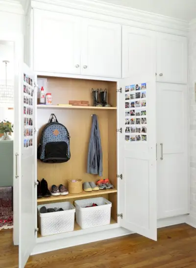 Kjøkken Mudroom Kids Side vinkel