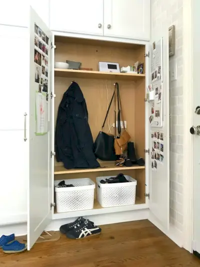 Kjøkken Mudroom Før