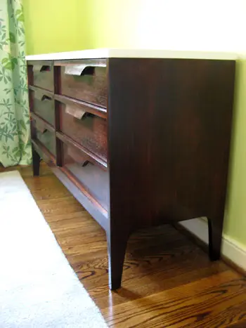 Refinishing Dresser After1