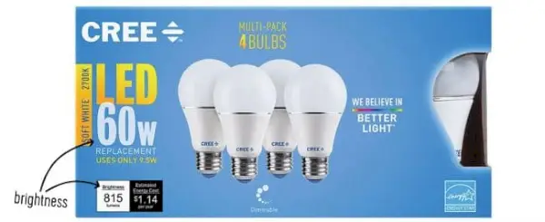 תיבת נורות LED של Cree עם Lumens הוסבר