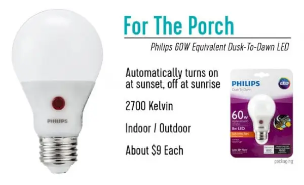 Nuestra bombilla LED Philips favorita del atardecer al amanecer