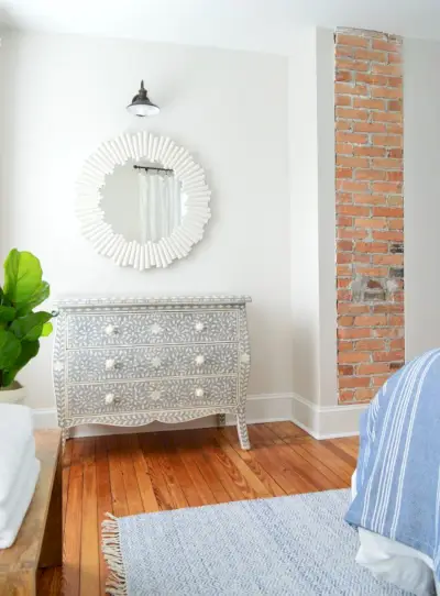 Beach House Before After Inlay Dresser