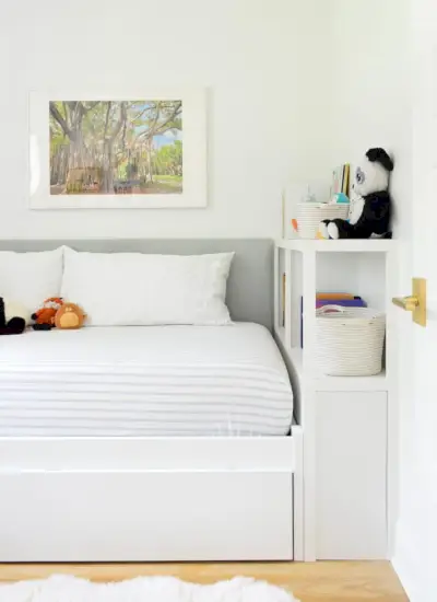 Boys Bedroom Headboard Po Straight Books