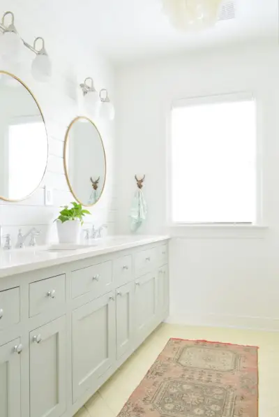 Kids Hall Bathroom Vanity Vertical Full