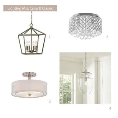 come selezionare i lampadari classici moodboard