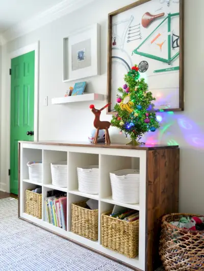 Decoração de Natal 2018 Árvore de quarto de menino