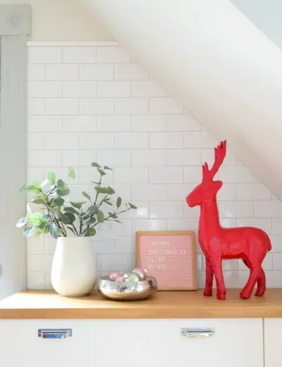 Kalėdų dekoras 2018 Beach House Kitchen Deer