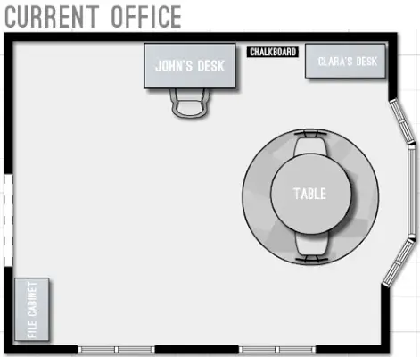 Plano de planta actual de OffPlans