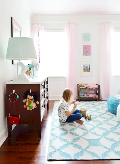 Girls Room-Pink-Verhot-Graphic-Rug-Play-Space