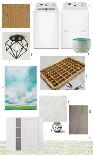 Moodboard per il bucato