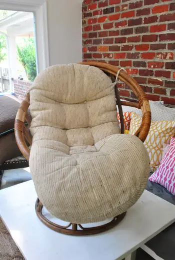 Wie man einen alten Egg Chair bemalt