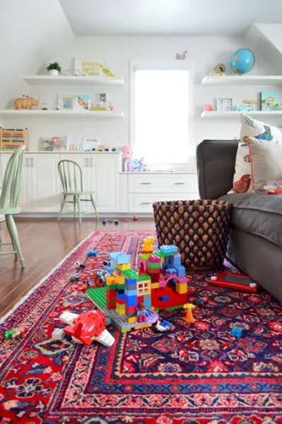 Catifes Sala de bonificació tradicional Colorful Play Rug 450