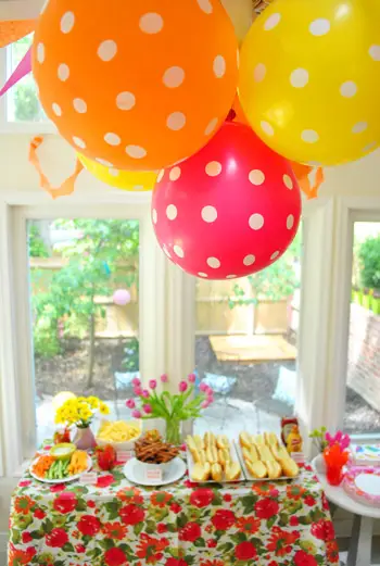 Party Food Balloon View