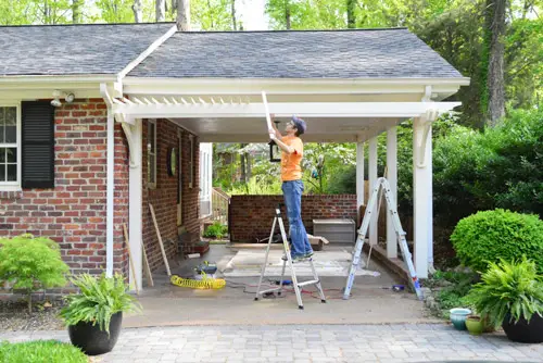 Pergola 27 Giovanni che mette su