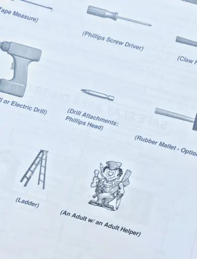 otkrića u dvorištu drvena kućica od cedrovine upute krupni plan