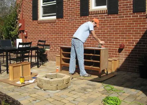 Nacharbeiten von Dresser Stainin