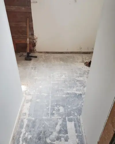 Florida Renovation Progress Bathroom Demod