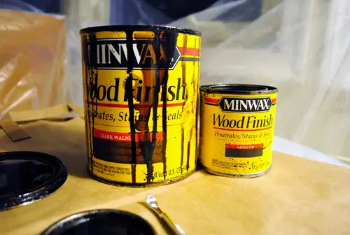 Canettes de comptoir Minwax