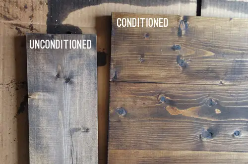 Changing 9 Conditioned Wood Comparison