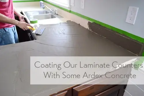 Come realizzare contatori in cemento Ardex fai-da-te