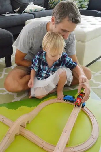 Entrena después con papá