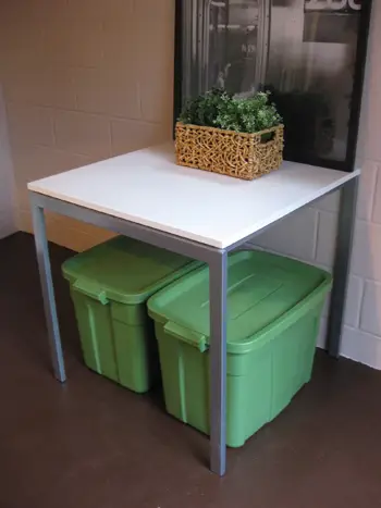 Basement6 Green Bins