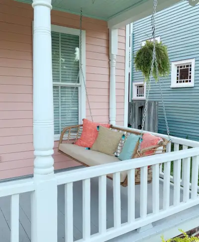 Beach House uppdaterar ny verandasving från sidan