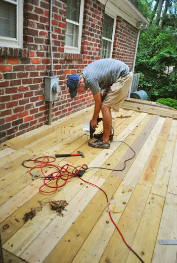 Le processus de construction d’une terrasse