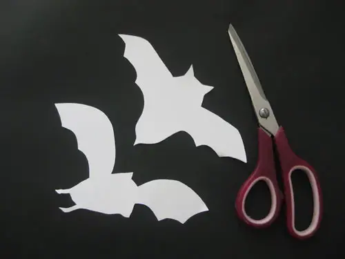 Halloween 2 flagermus stencils