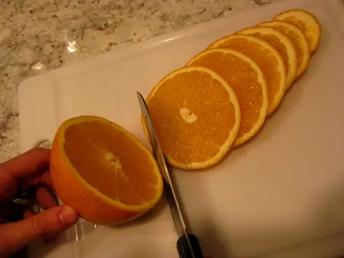 Tranches d'orange de Noël