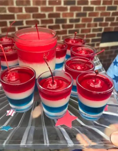 4 juli feest Jello Shooters Virgin