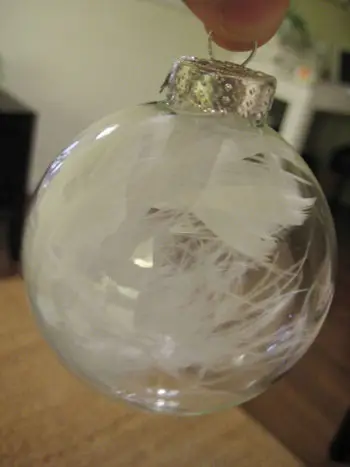 Glass Ornament Craft Project