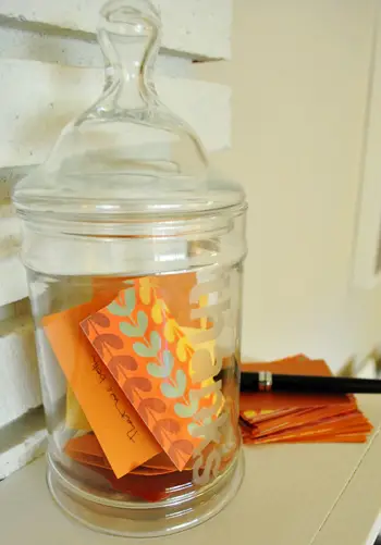 Vores DIY Thanks Jar