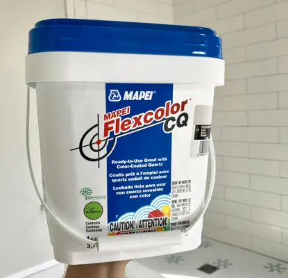 حوض من Mapei Flexcolor Cq الجص