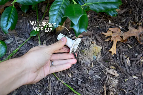 LandscapeLights-Waterproof Cap-Daytime