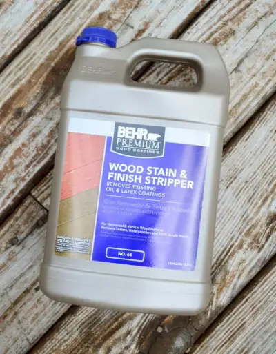 Behr Wood Strain And Finish Stripper Bottle