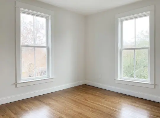 Finition du plancher du duplex APRÈS la chambre avant gaucheR