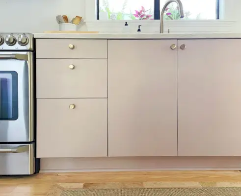 Cómo pintar gabinetes de cocina Ikea