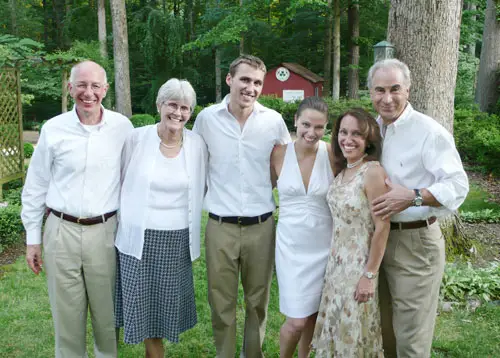 Familie bruiloft foto