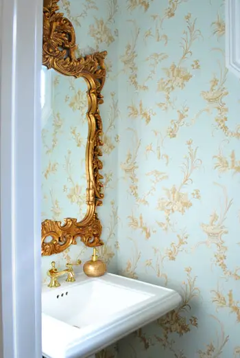 Miroir de salle de bain pour parents