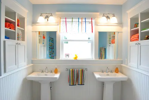 Baño Azul Homearama