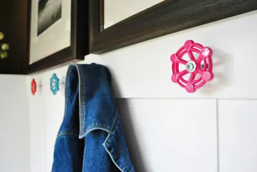 Homearama Mudroom Pink Detail