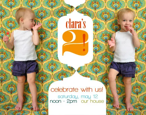 Clara Invite Alternative 1