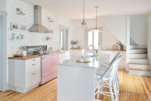 Beach House Backsplash No Angle